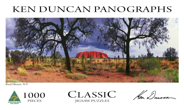 Red Heart 1000P Jigsaw Puzzle