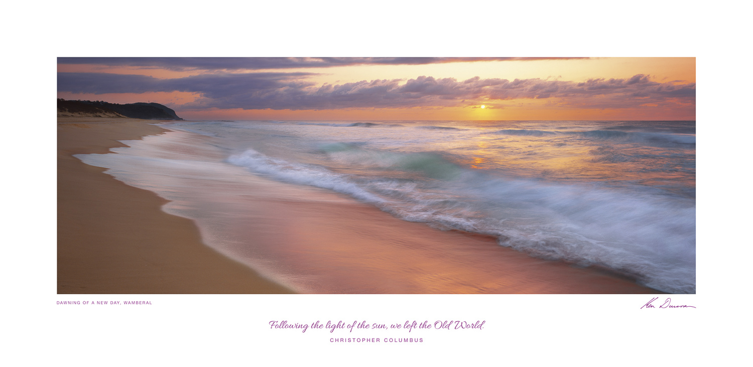 POSTER OF PURPOSE - DAWNING OF A NEW DAY - Inspirational