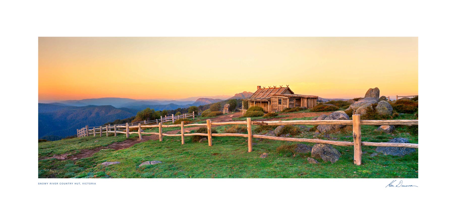 Snowy River Country Hut Unframed Poster