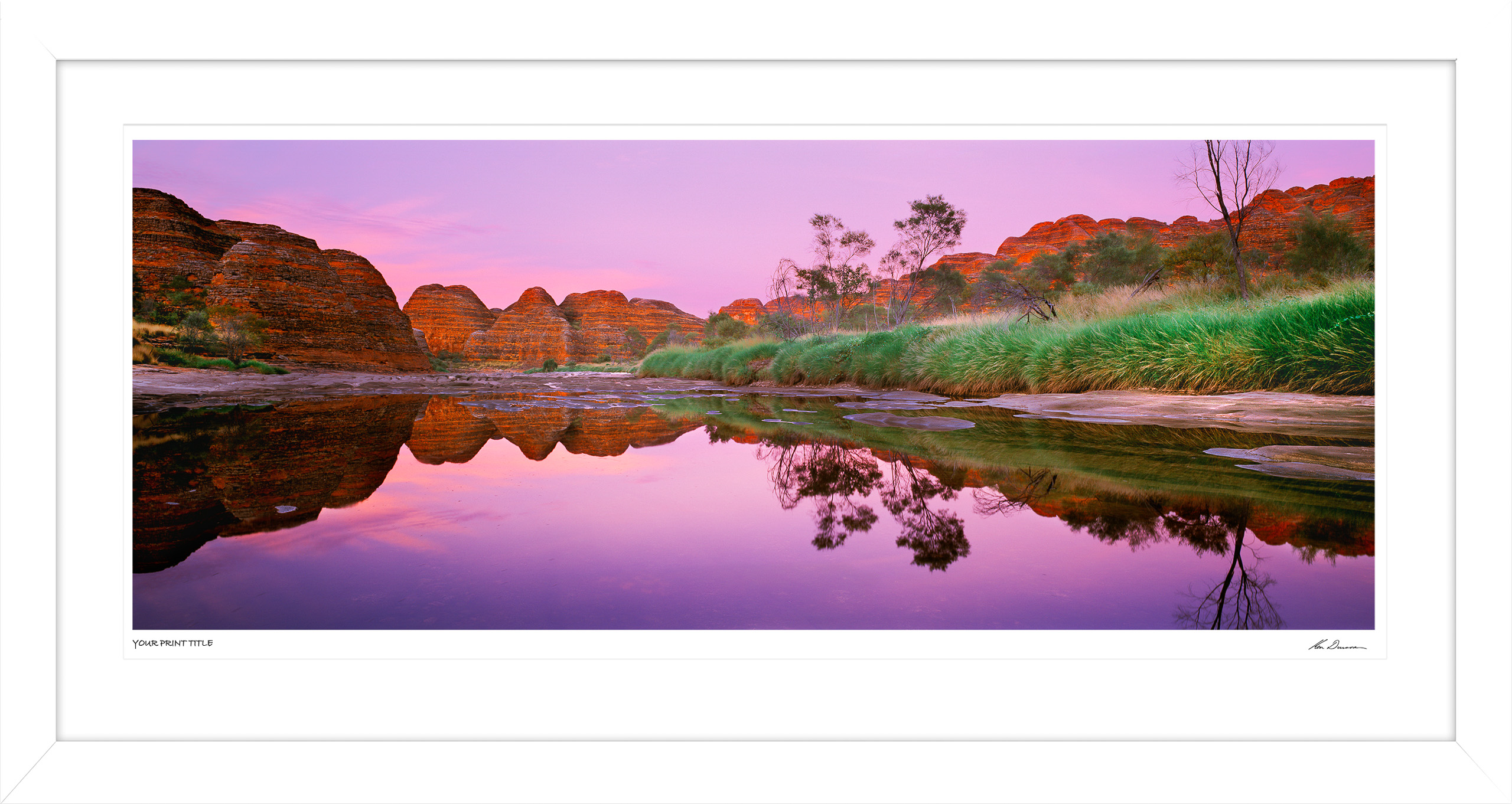 Purnululu Reflections, WA -